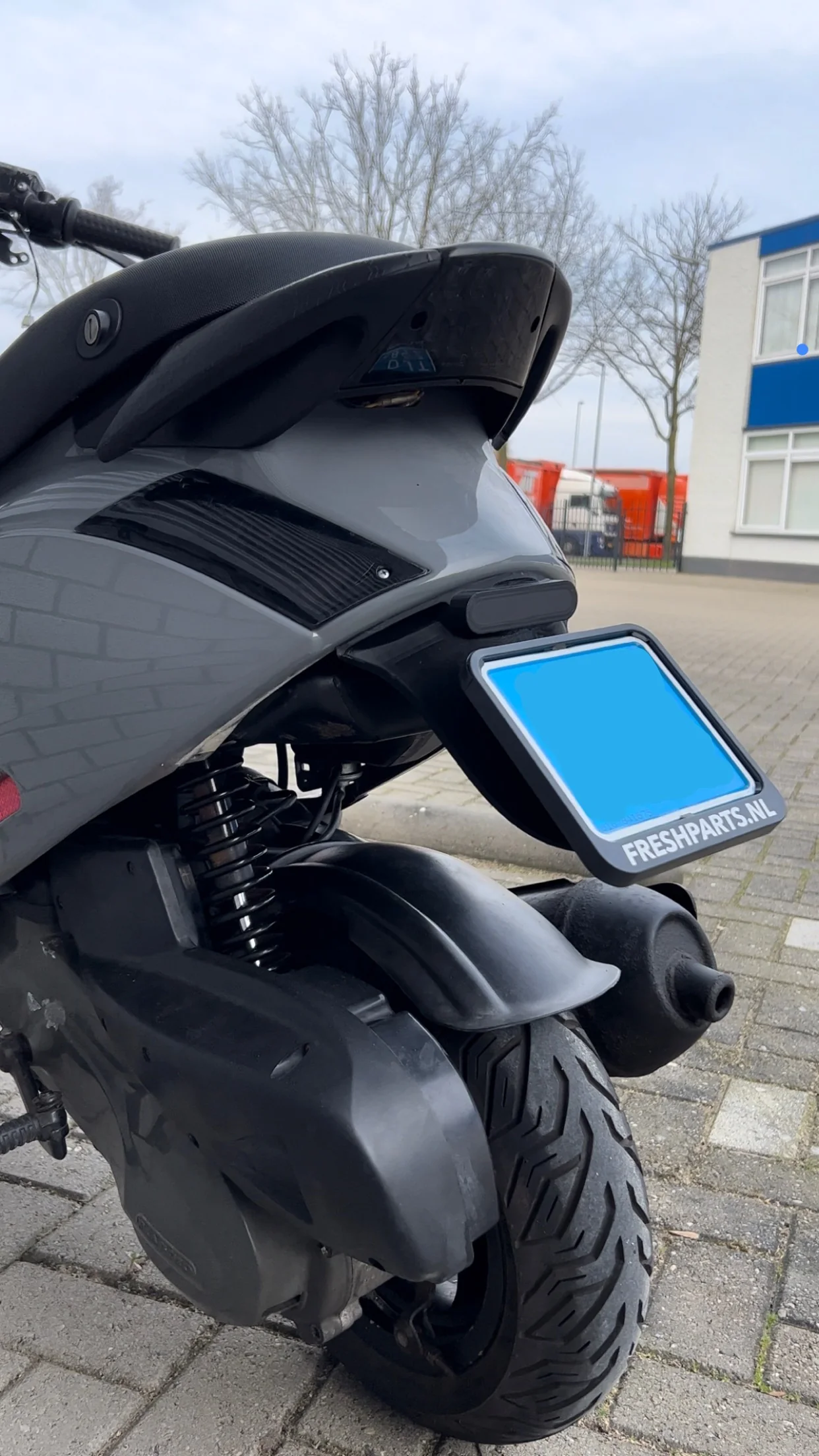 3D Achterspatbord Kort Piaggio Zip - Image 7