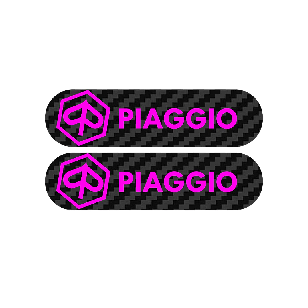 3D Reflector Piaggio Logo Carbon Zip - Image 5
