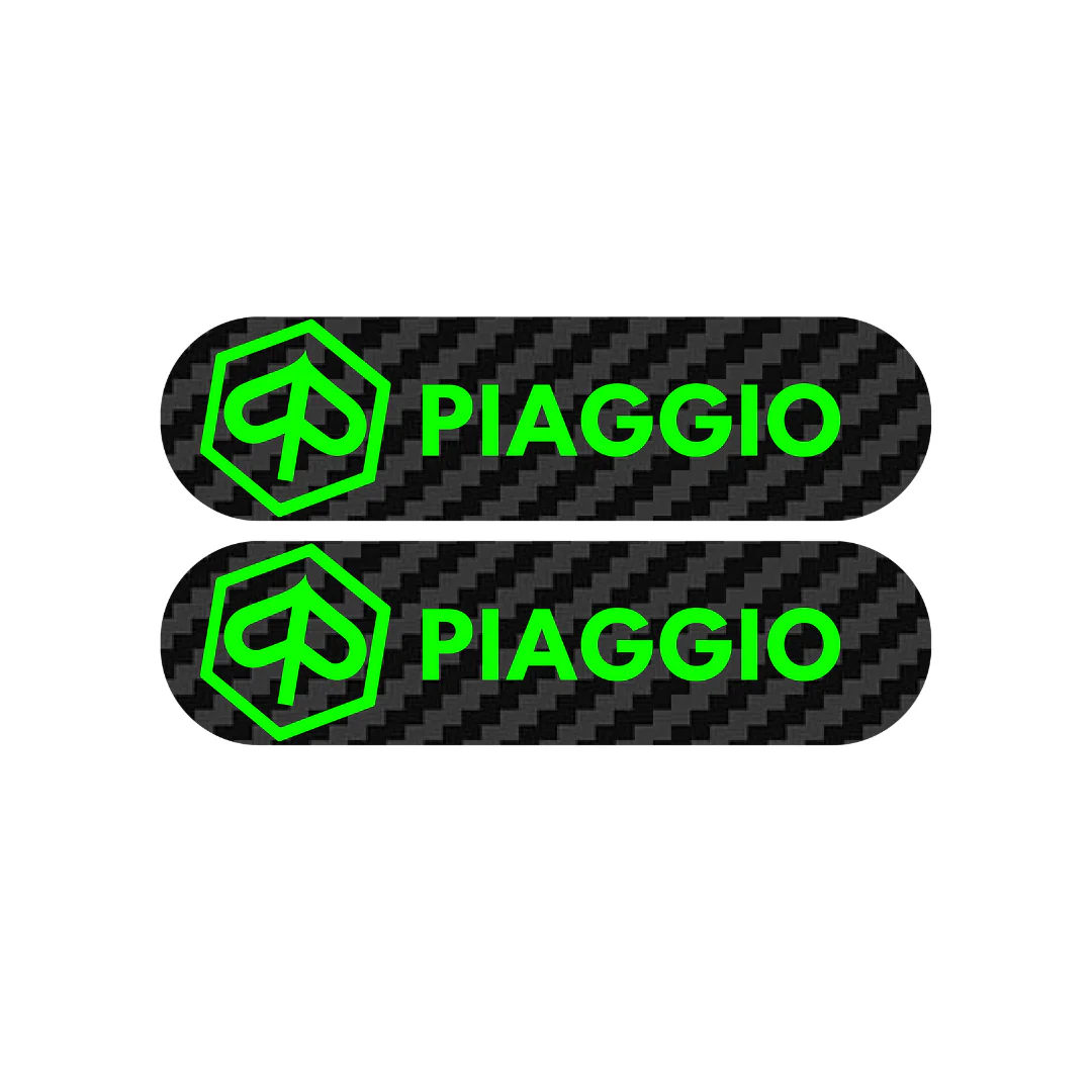 3D Reflector Piaggio Logo Carbon Zip - Image 8