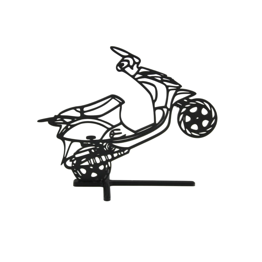 3D Silhouette Piaggio Zip 2 Takt - Image 2