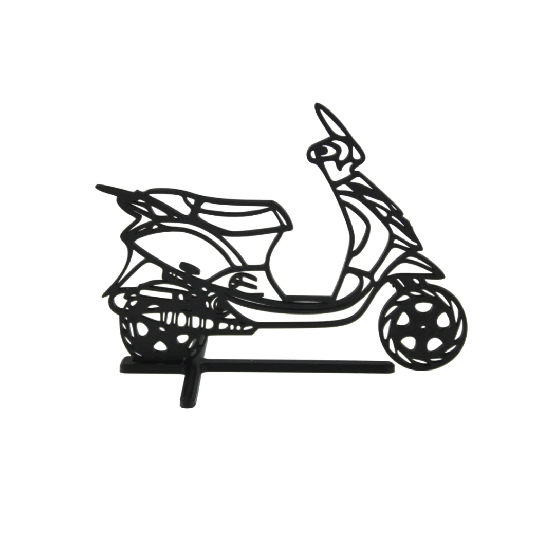 3D Silhouette Piaggio Zip 2 Takt - Image 3