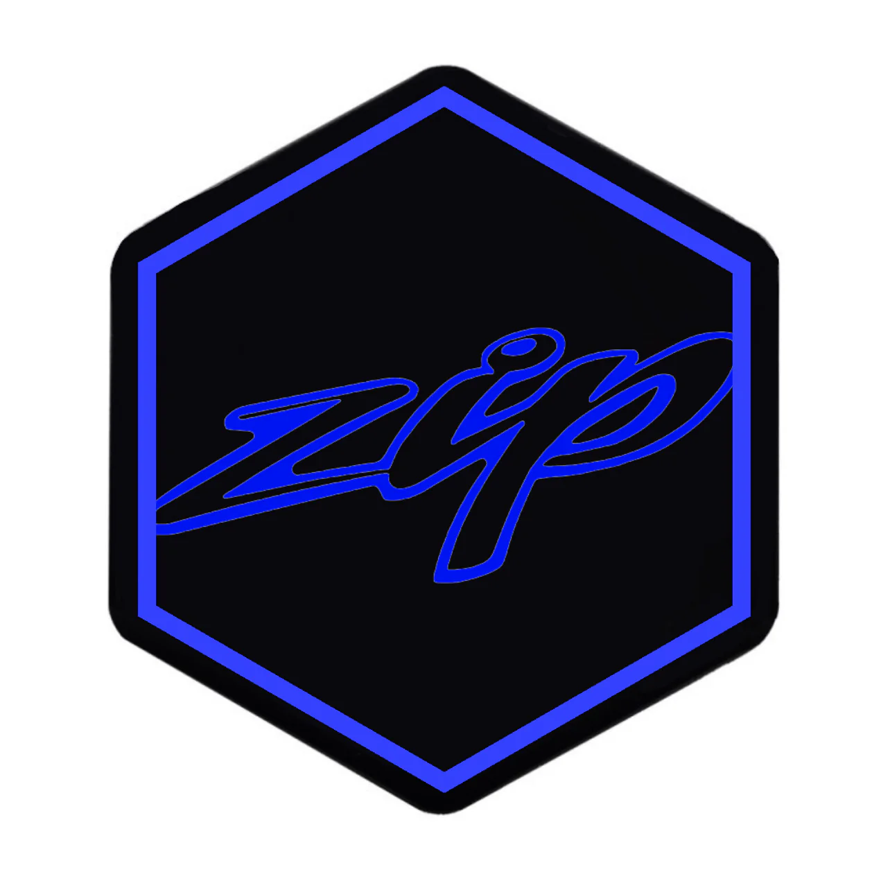 3D Voorkaplogo/Sticker Woord Zip - Image 3