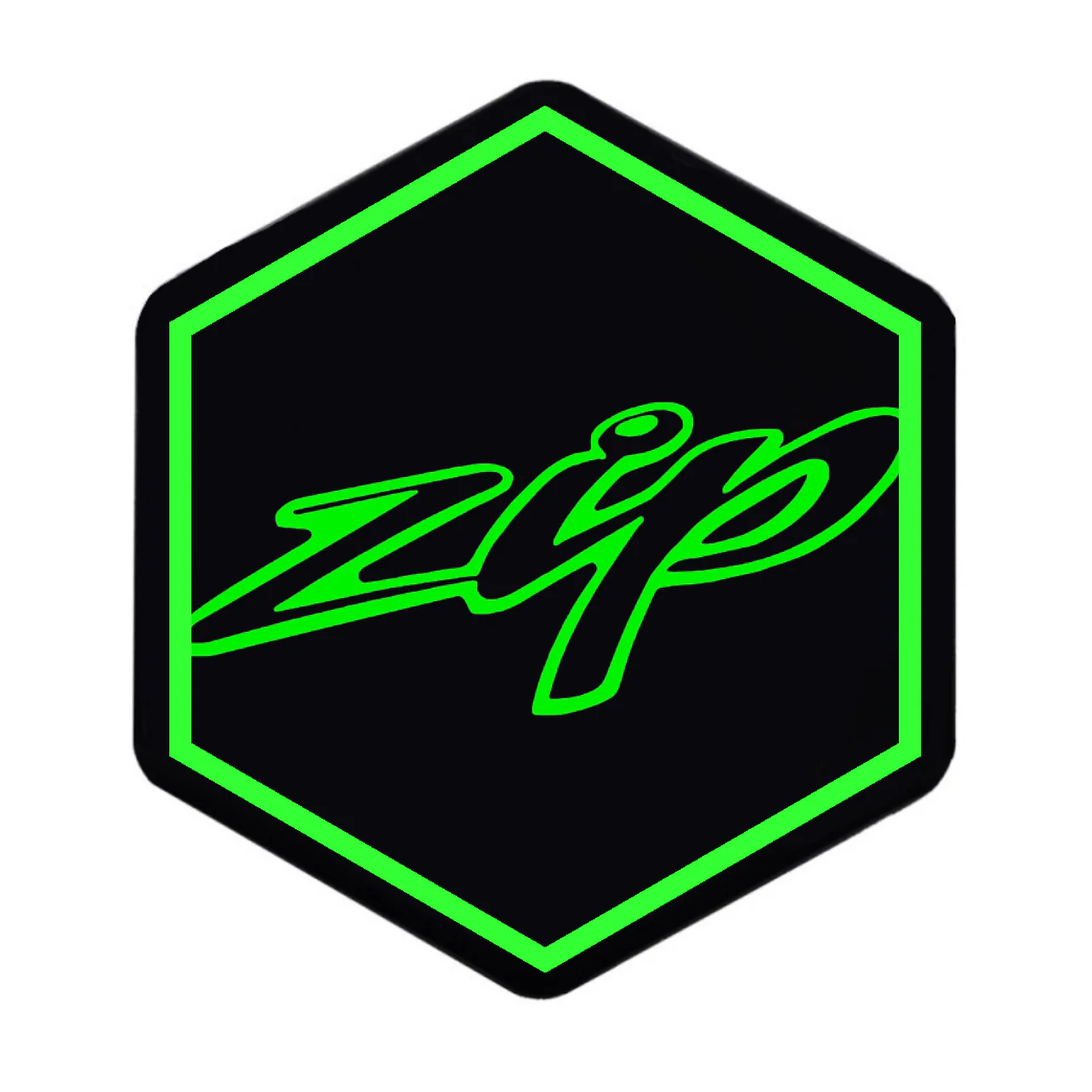 3D Voorkaplogo/Sticker Woord Zip - Image 5