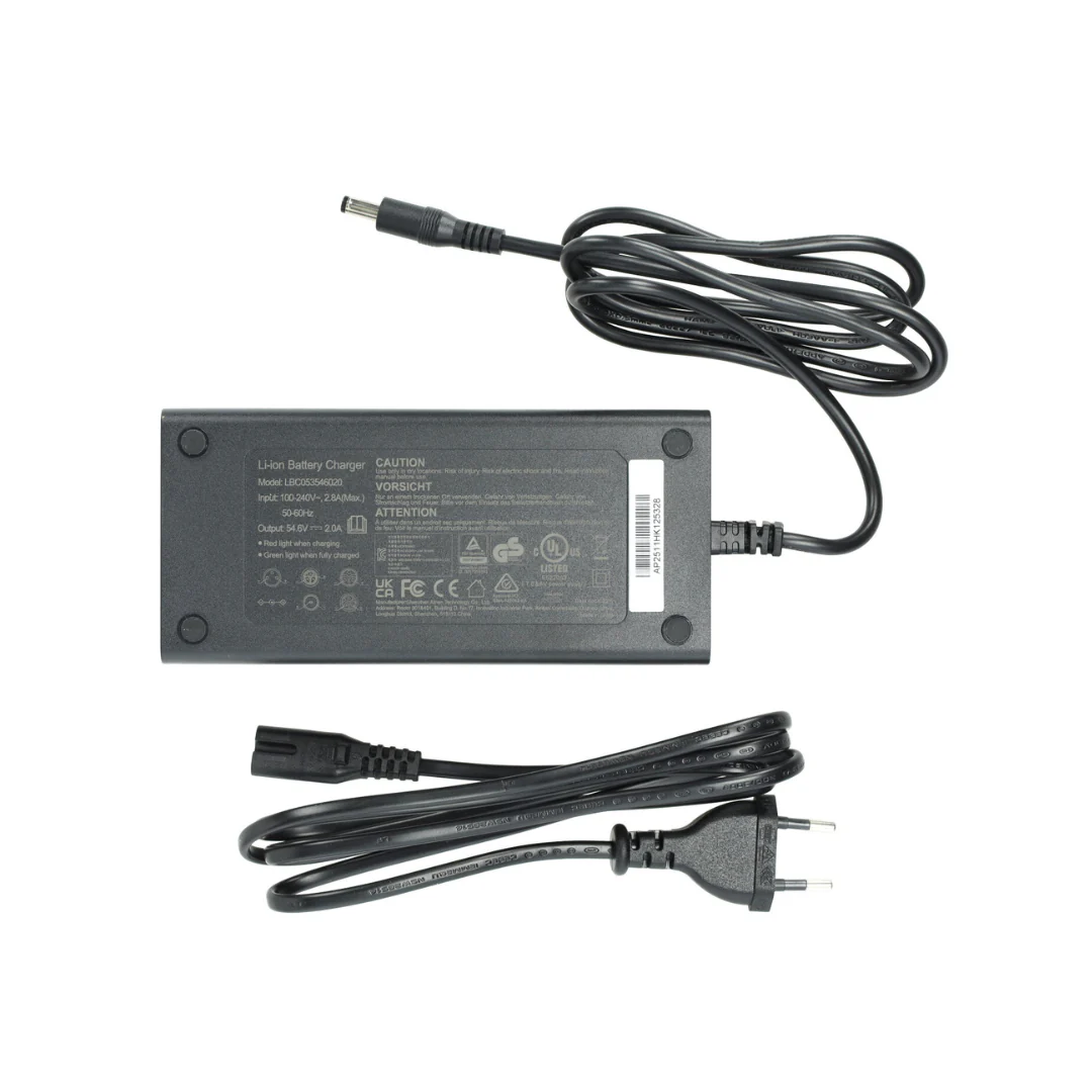 Acculader 54.6V 2A DC 5.5/2.1 V8 / V20 Fatbike - Image 3