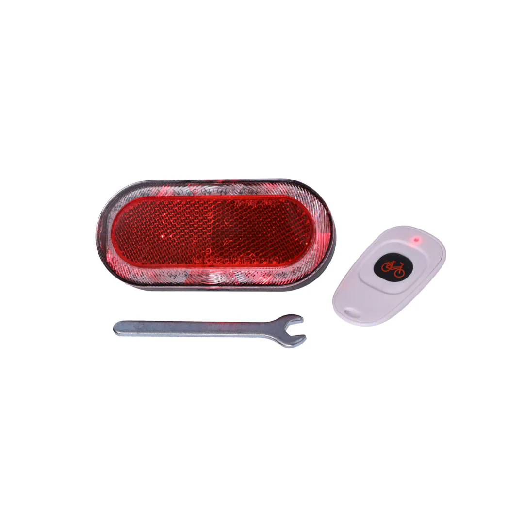 Achterlicht Blink + Alarm + Afstandsbediening En Flits (Locator) Functie Fatbike