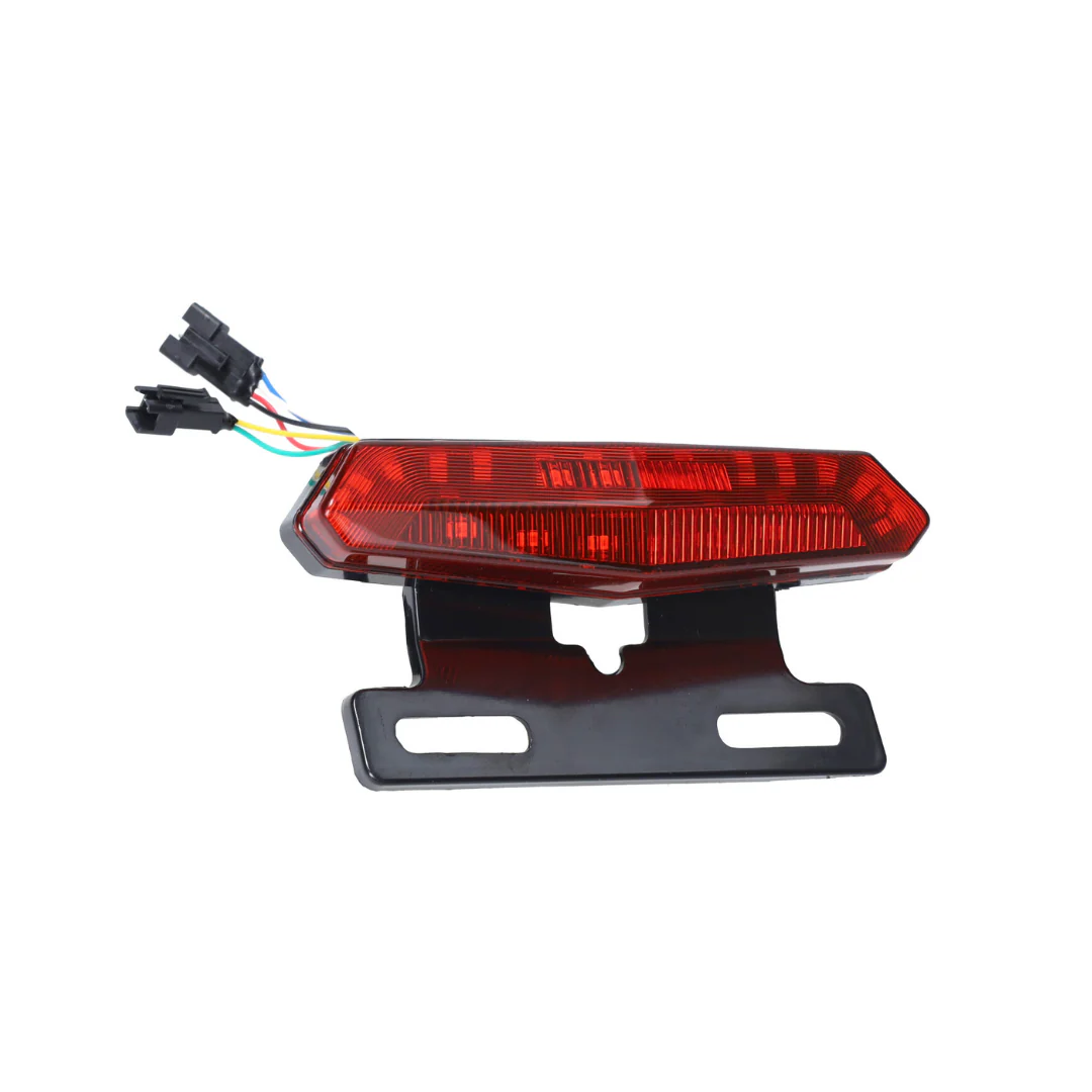 Achterlicht Led 1x4 - 1x2 Polige Stekker H5C + Knipperlichten V8 / V20 Fatbike - Image 2