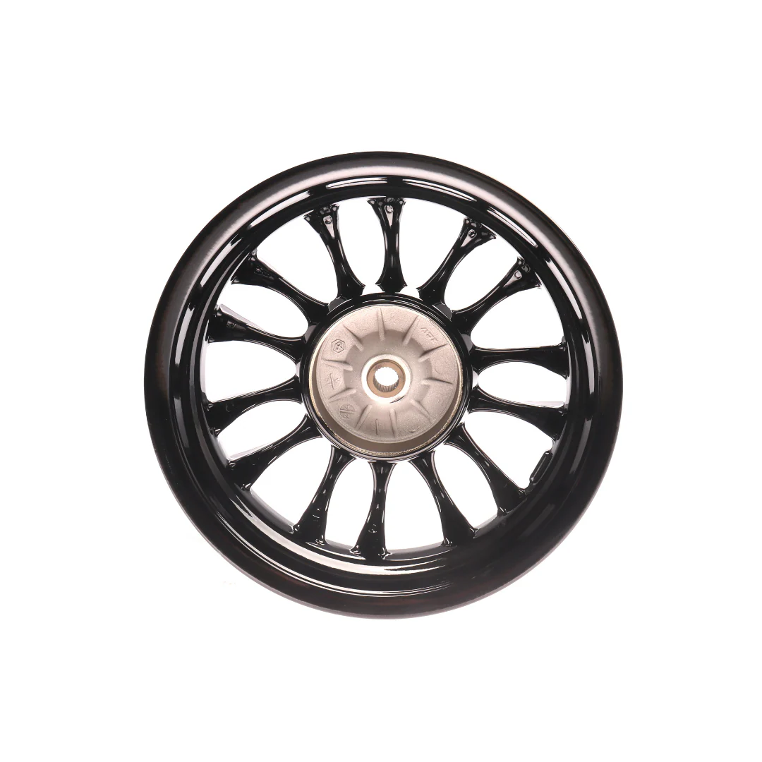 Achtervelg 12 Inch Kleine Trommel Glans Zwart Piaggio Zip & Vespa - Image 3