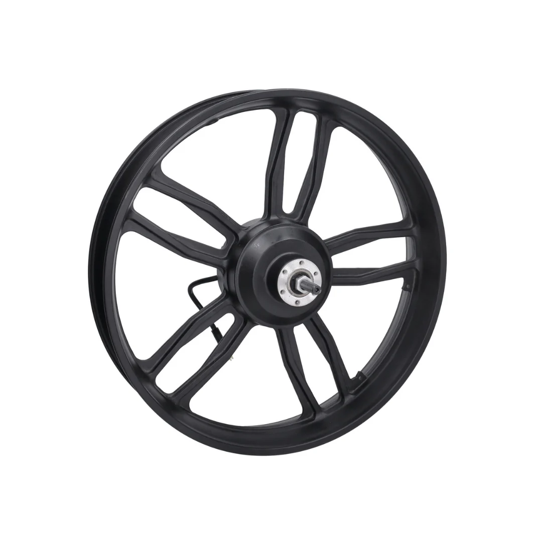 Achterwiel Zwart + Motor 20 Inch 48V 250W Rode Stekker V8 / V20 Fatbike - Image 3