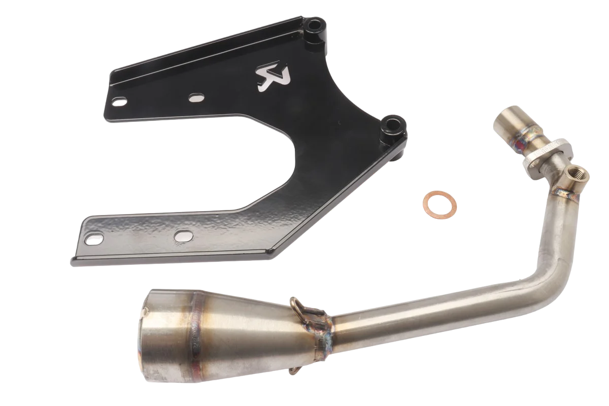 Akrapovic Uitlaat + Bocht Piaggio Zip / Vespa Sprint 4T3V IGET Euro 5 - Image 2