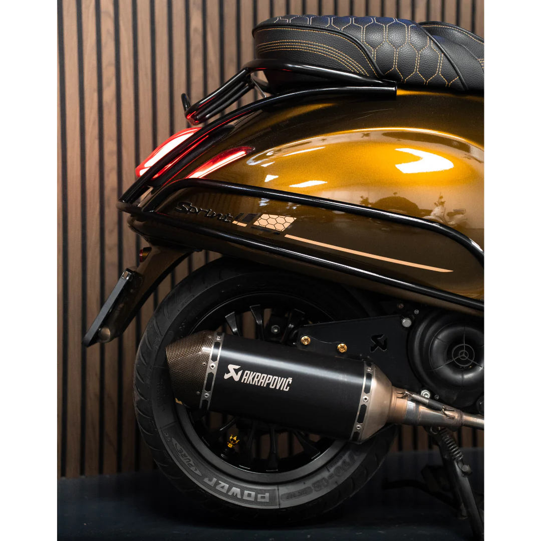 Akrapovic Uitlaat + Bocht Piaggio Zip / Vespa Sprint 4T3V IGET Euro 5 - Image 3