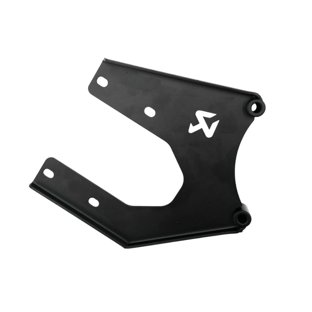 Akrapovic Uitlaatbocht + Ophanging Mat Zwart Piaggio 80cc 4 Takt Euro 4/5 - Image 3