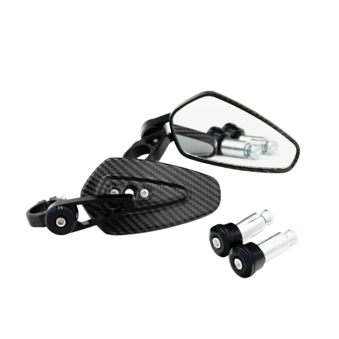 Bar End Spiegels Carbon Universeel