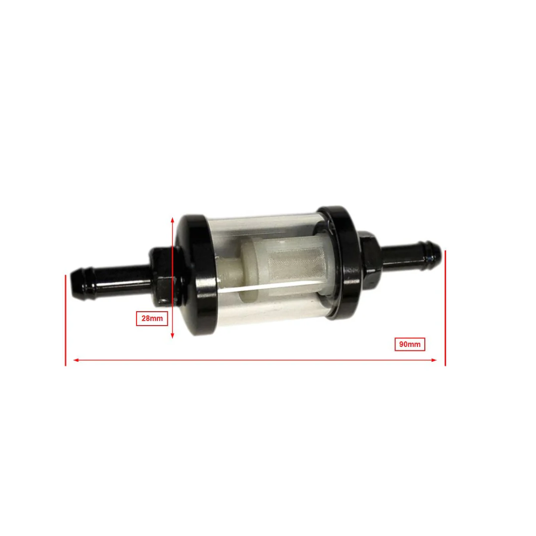 Benzinefilter Zwart 101 Octane 7MM - Image 2