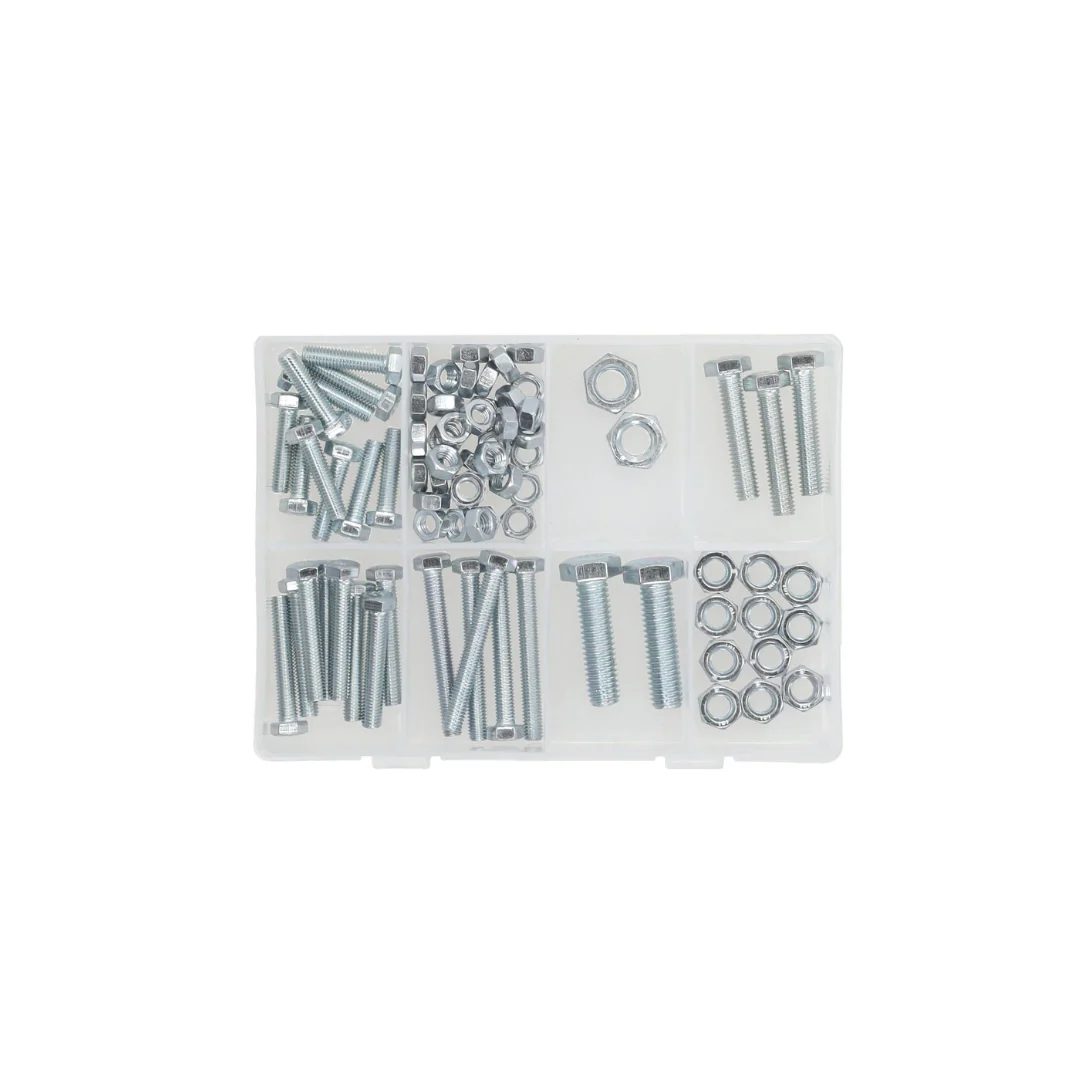 Bout + Moerset M5-M8 75-Delig - Image 2
