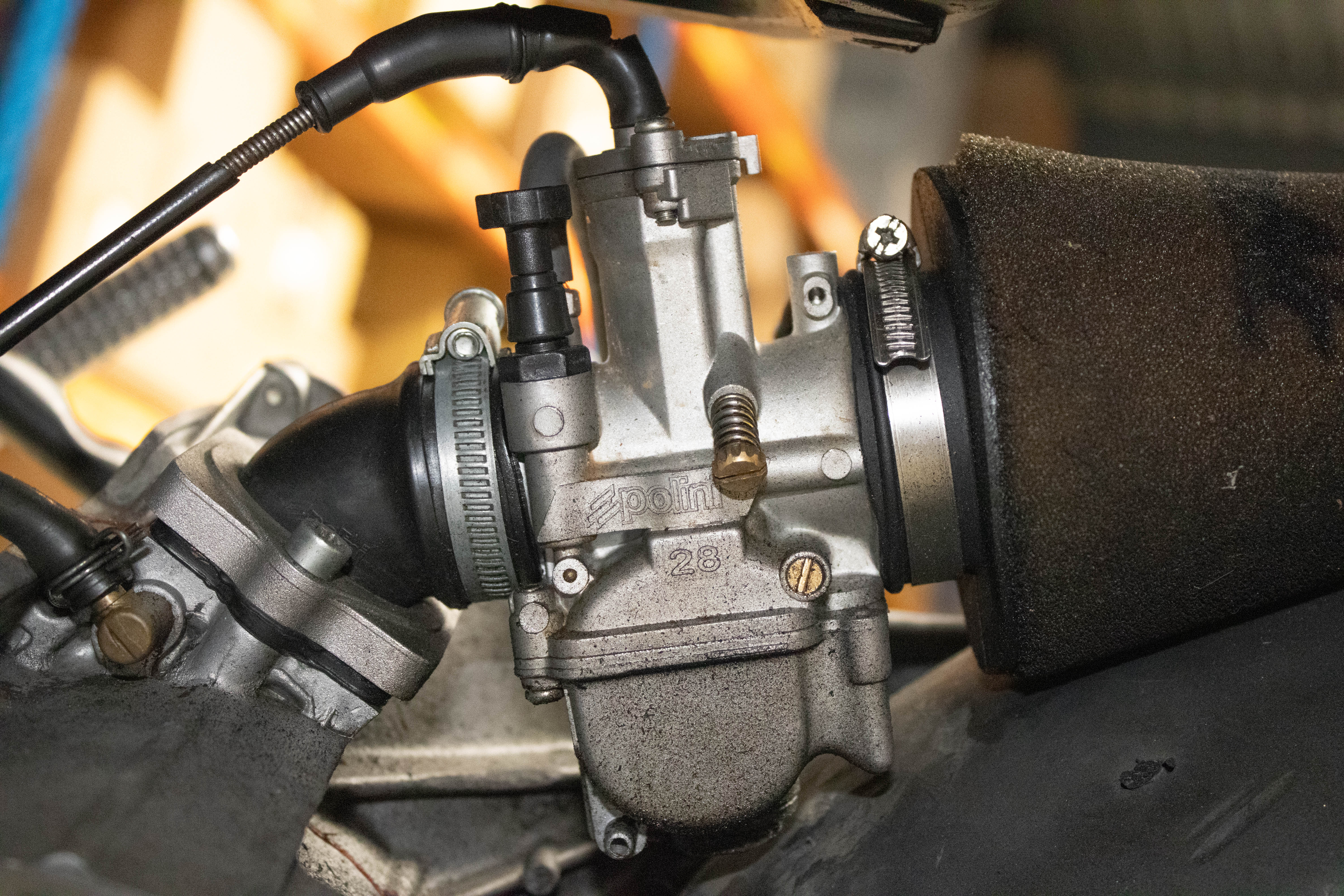 Polini PWK Carburateur 28mm Handchoke - Image 5