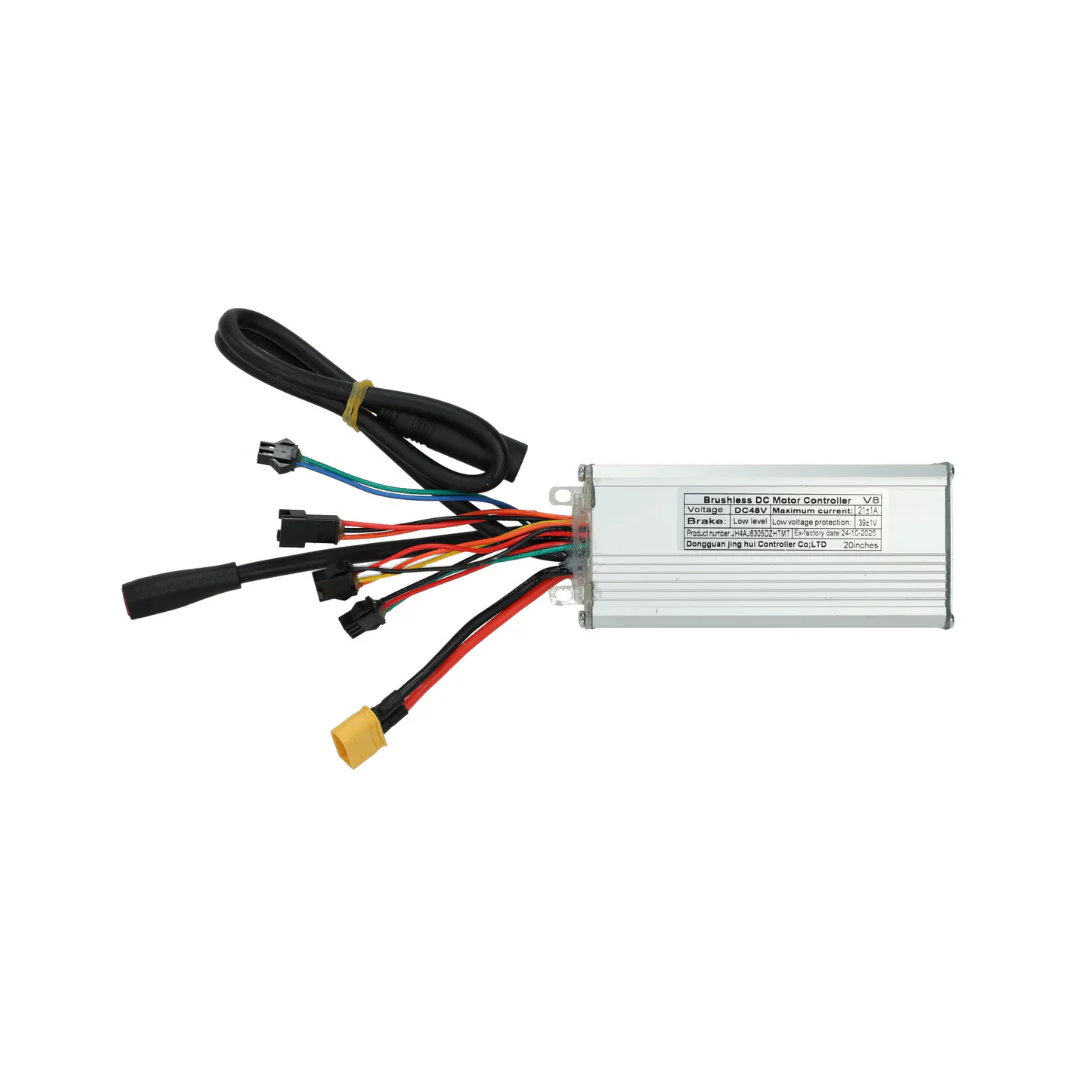 Controller Unit 48V 21A V3.0 500W Motor Zwarte EU Stekker V8 Fatbike - Image 2