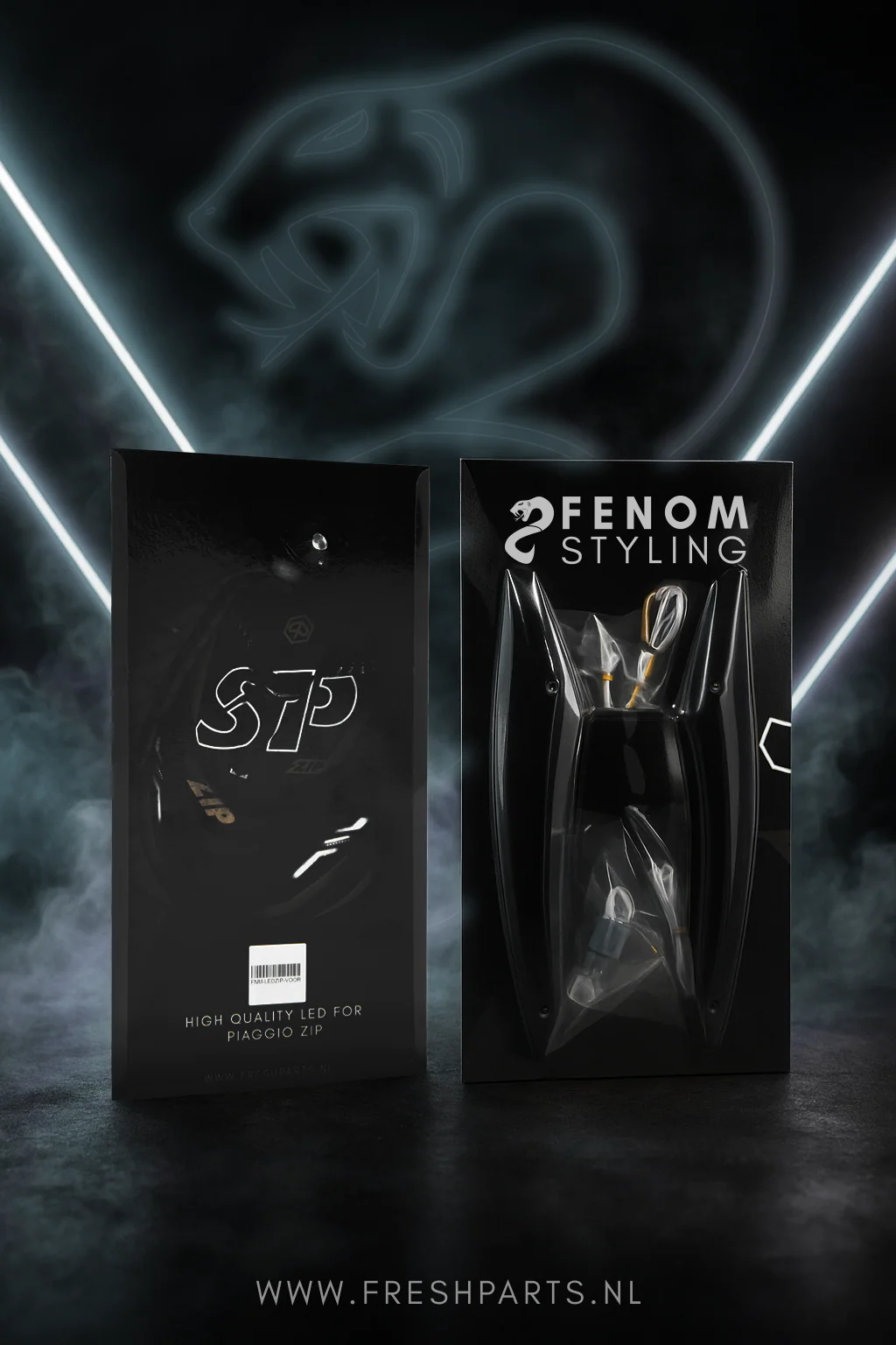 Fenom LED Set Voor / Achter Piaggio Zip Matrix - Image 9
