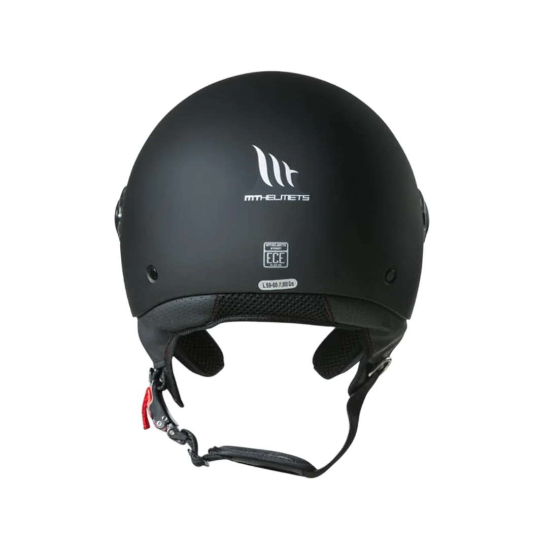 Helm MT Street S Mat Zwart - Image 2