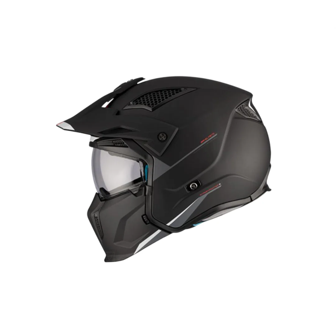 Helm MT Streetfighter SV Stripe Mat Zwart - Image 2