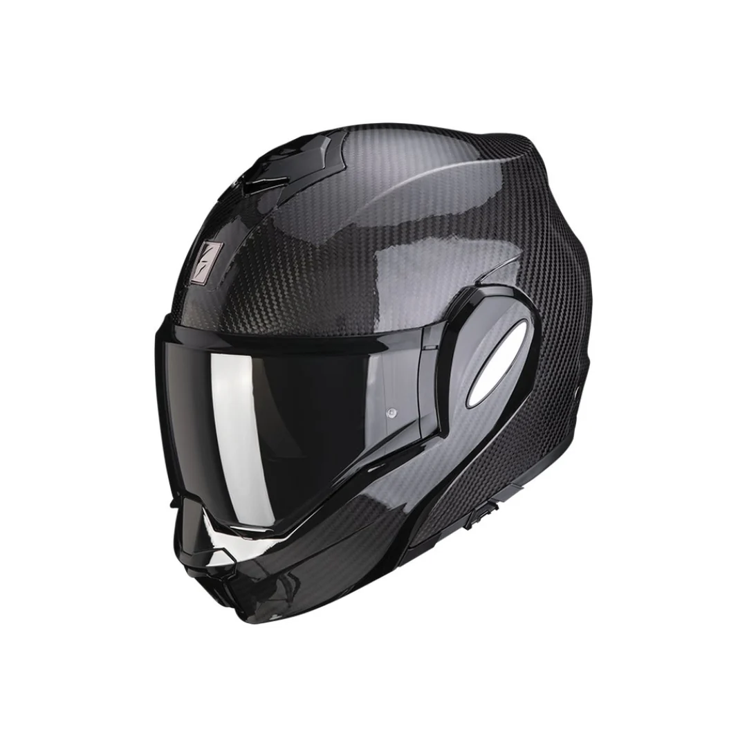 Helm Scorpion EXO-Tech EVO Carbon Solid Black - Image 2