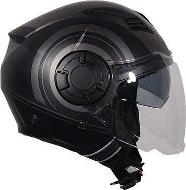 Helm Vito Isola Mat Zwart / Titanium - Image 3