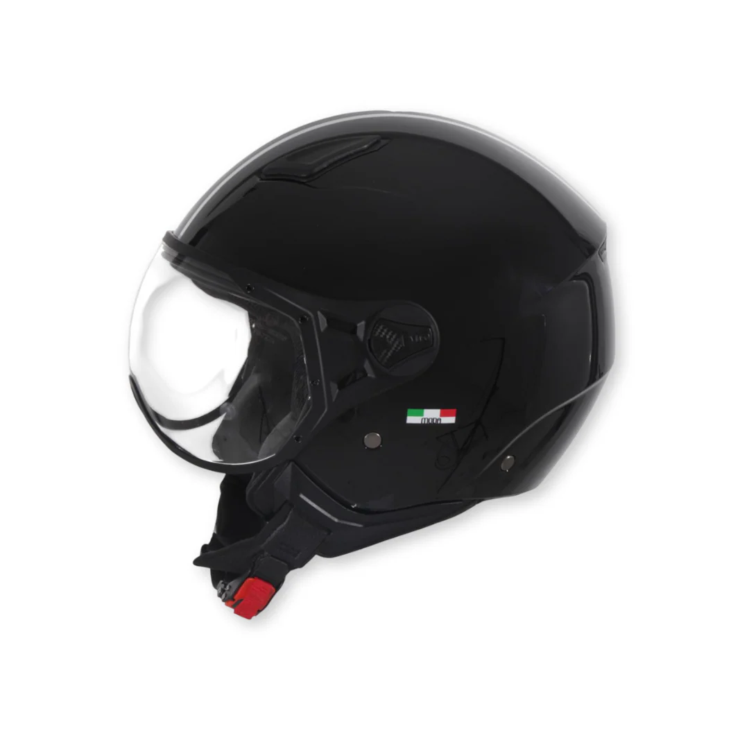 Helm Vito Moda Glans Zwart + Zwarte Voering - Image 2