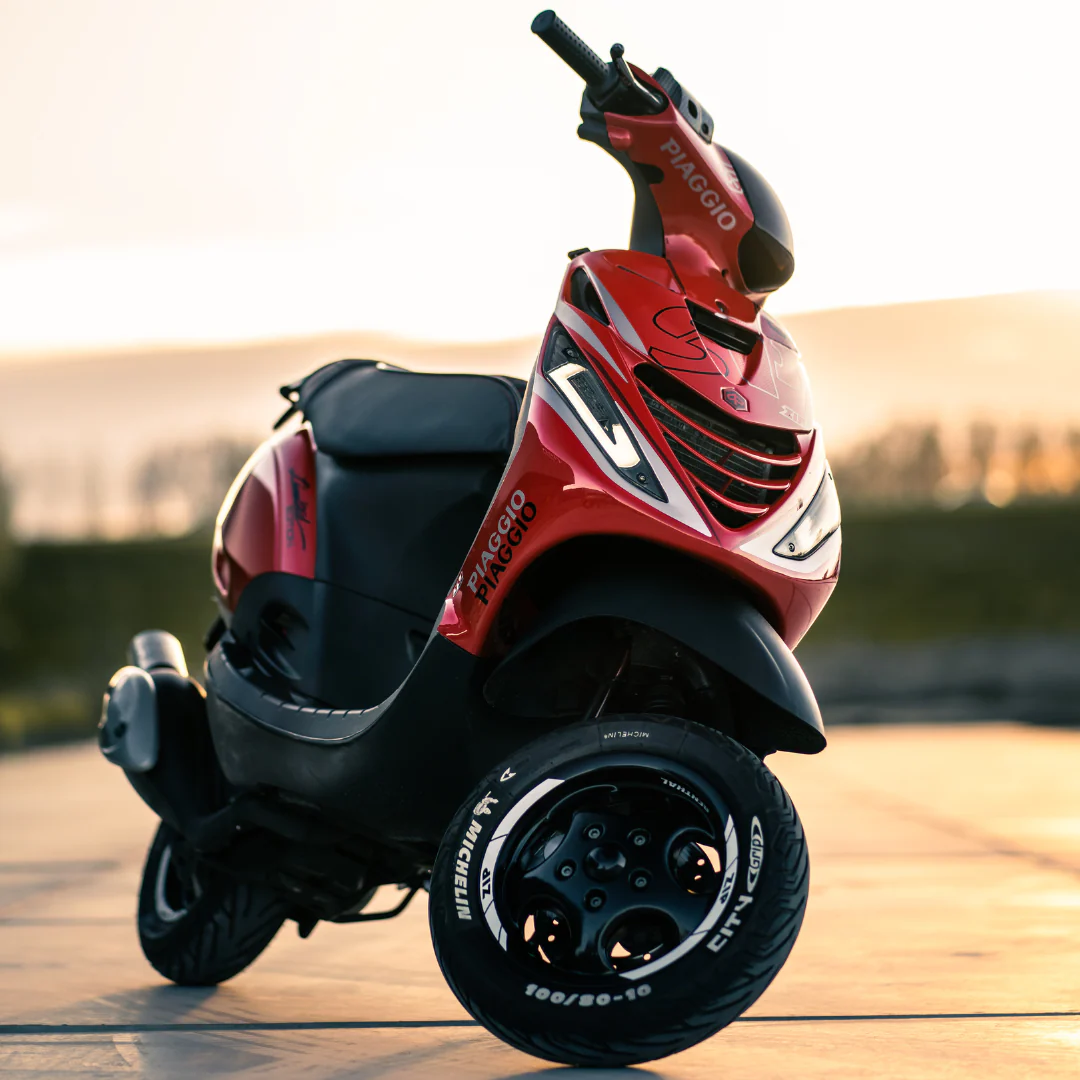 Kappenset Piaggio Zip Ferrari Glans Rood - Image 2