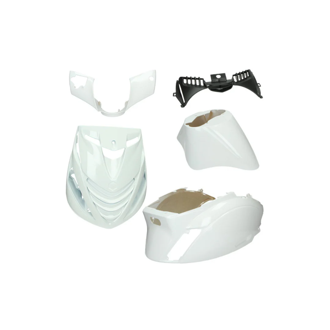 Kappenset Piaggio Zip Glans Wit