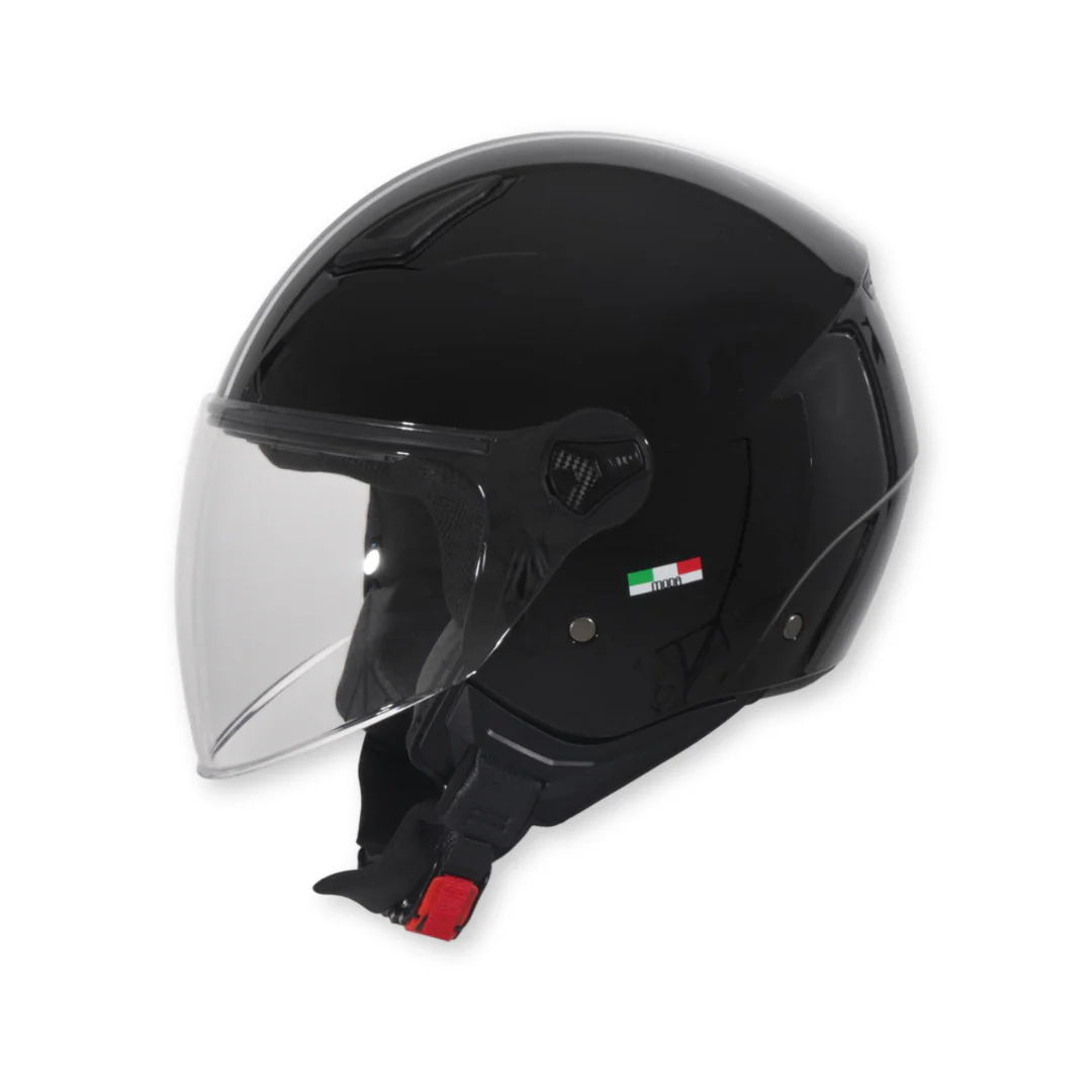 Kinderhelm Vito Jet Moda Bambino Glans Zwart - Image 2