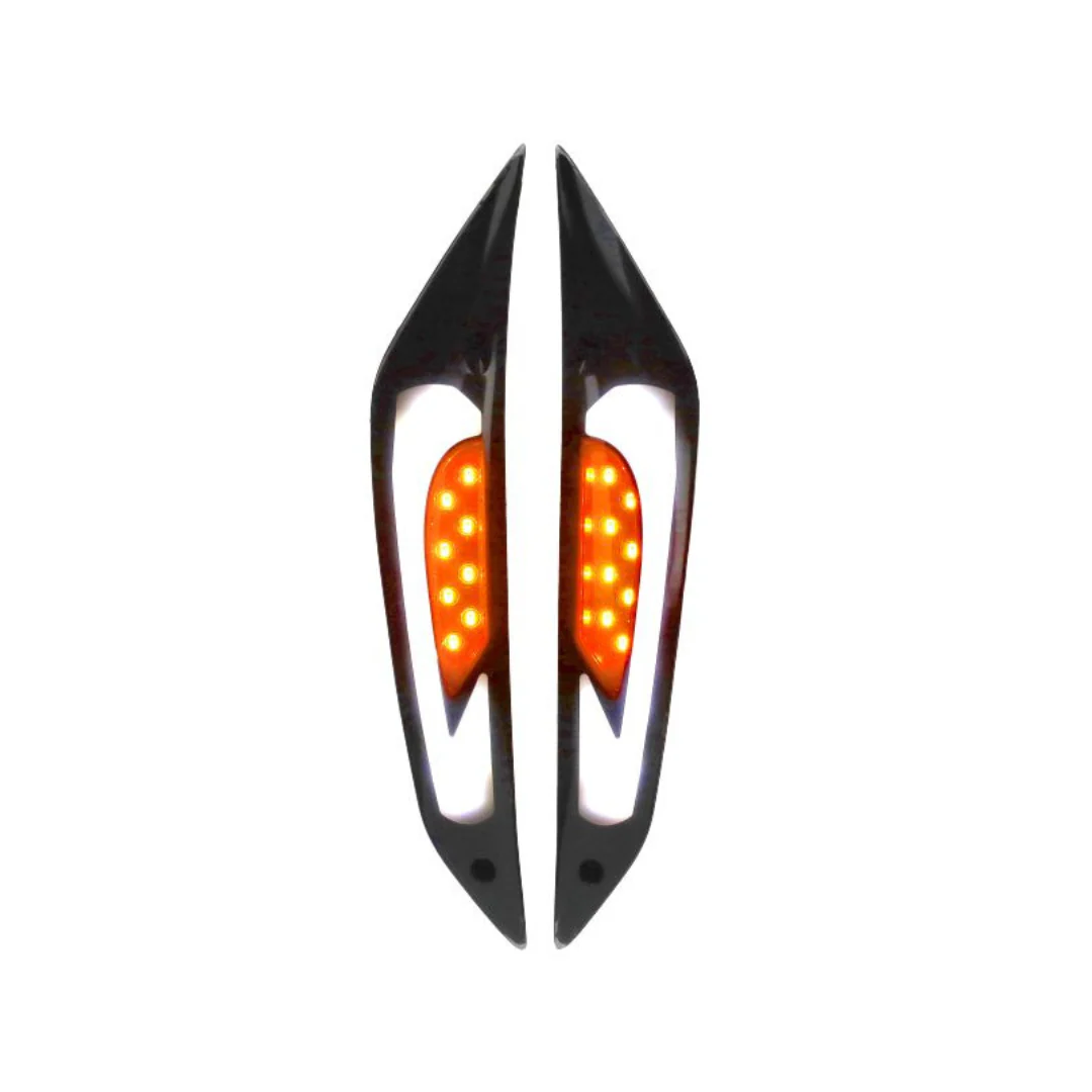 Knipperlichtset DMP Smoke Voorkant Piaggio Zip - Image 2