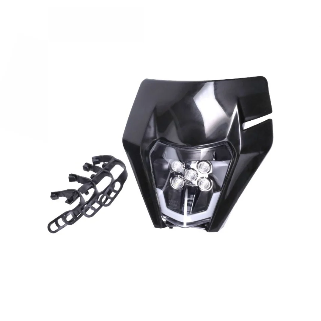 Koplampspoiler Incl LED Verlichting KTM Model Derbi Senda / Rieju