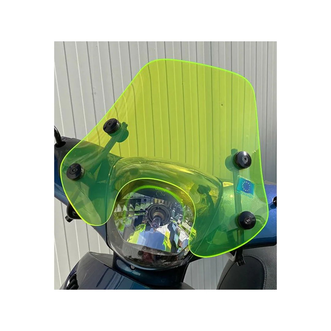 Laag Windscherm Piaggio Zip Fluo Groen