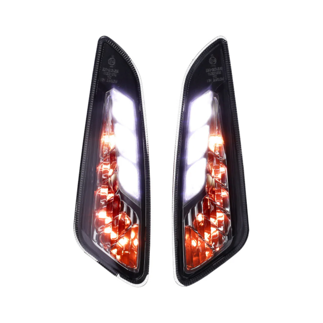 LED Knipperlichtset Voorkant Smoke Vespa Sprint / Primavera