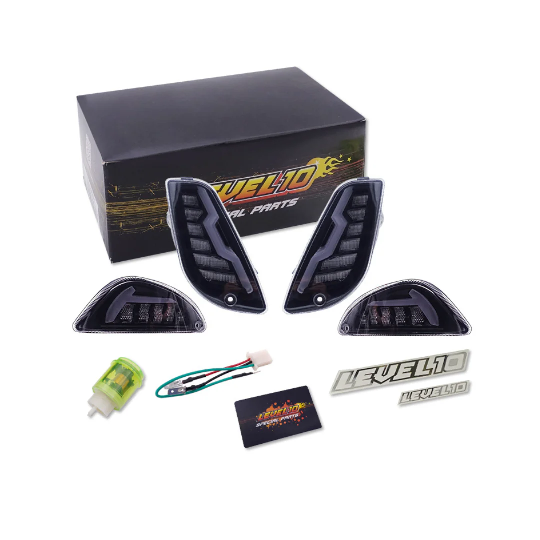 Level10 LED Knipperlichtset Flow/Matrix Vespa LX / S