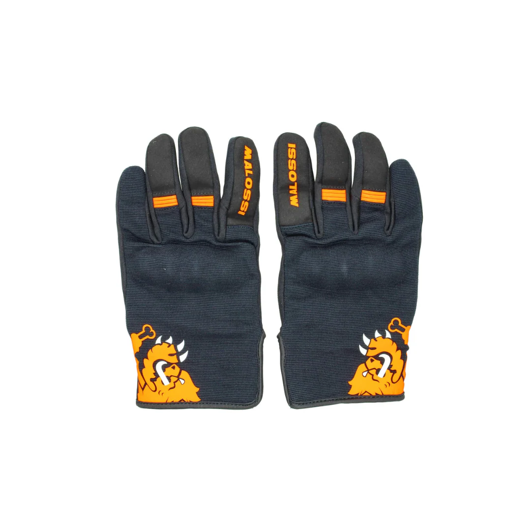 Malossi Handschoenen Zwart/Oranje - Image 2