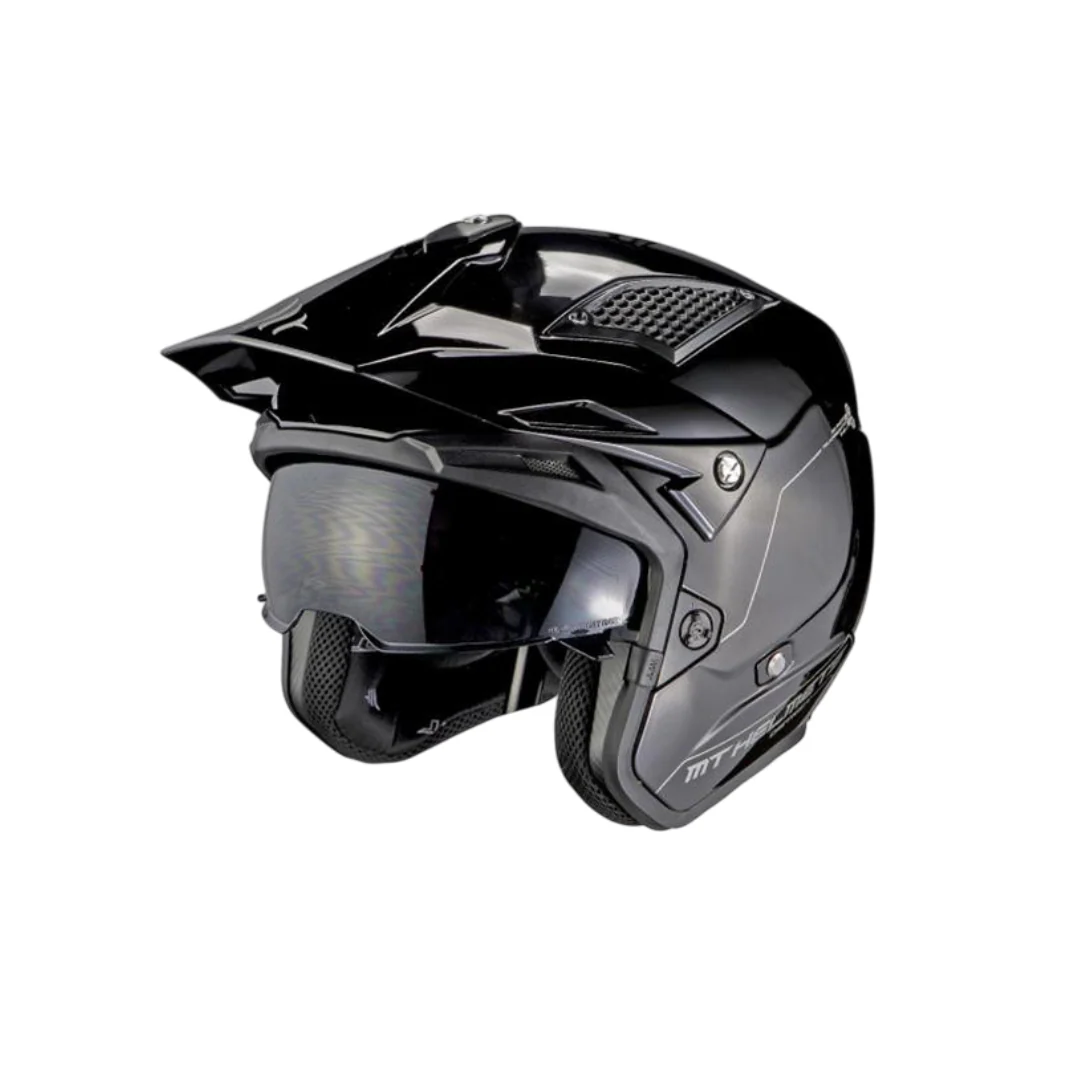 MT Helm District S SV Glans Zwart