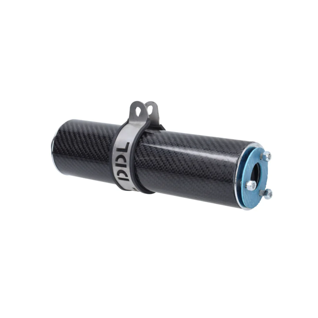 Nademper Carbon DDL 360 Uitlaat 70x245MM Runner 180cc - Image 2