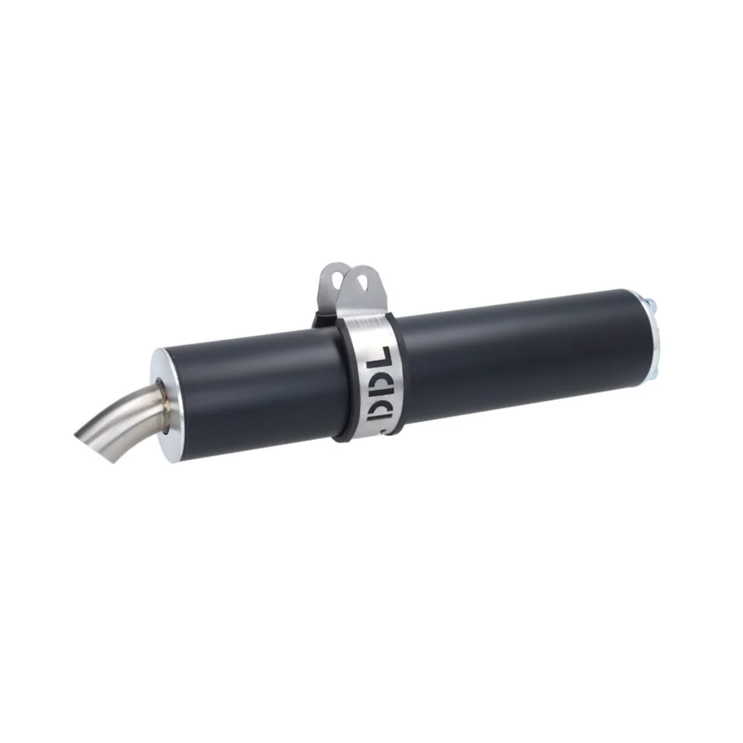 Nademper Zwart DDL Uitlaat 60x280MM Runner 180cc