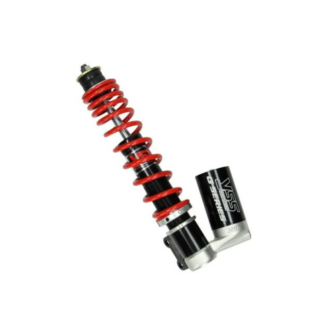 Schokbreker Voor 230MM YSS Met Gastank Rood Piaggio Zip SP