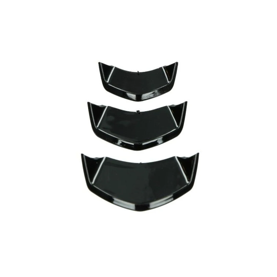 Sierstripset Claxonneus Vespa Sprint Euro-4/5 Glans Zwart
