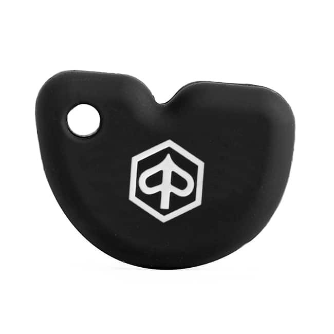 Sleutelhoesje Piaggio Zip Zwart/wit