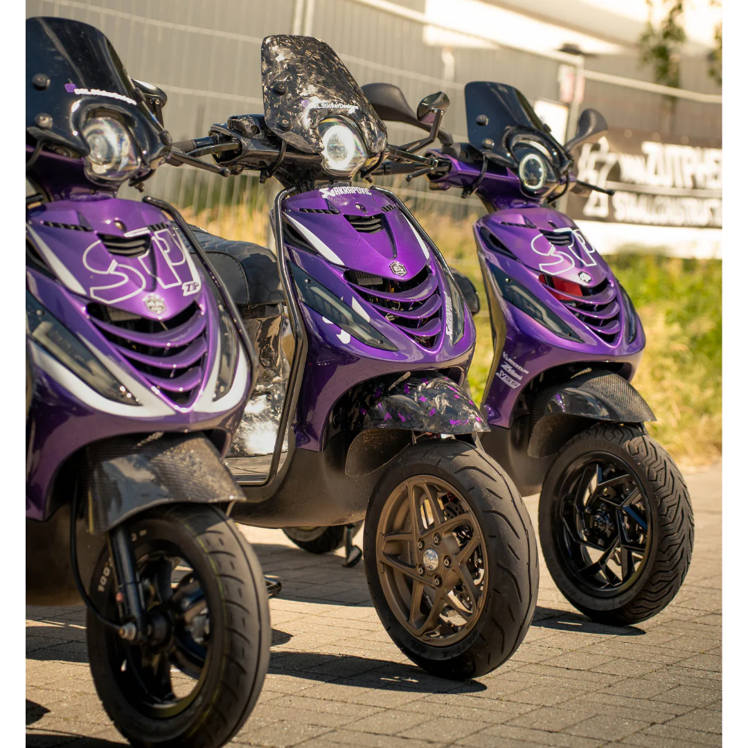 SP Kappenset Zip Twilight Paars BMW - Image 3