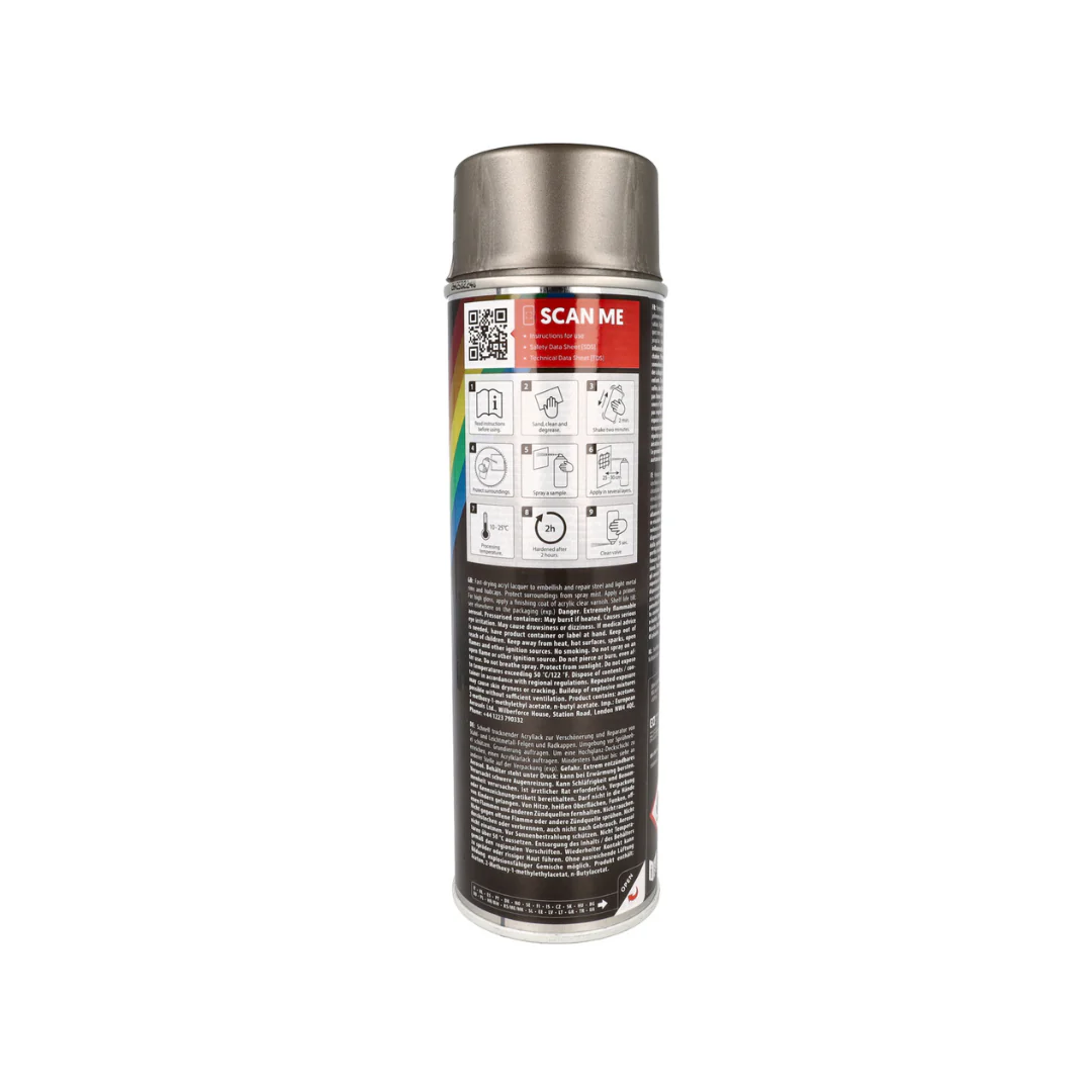 Spuitlak Motip Velgenlak Antraciet Metallic 400ML - Image 2