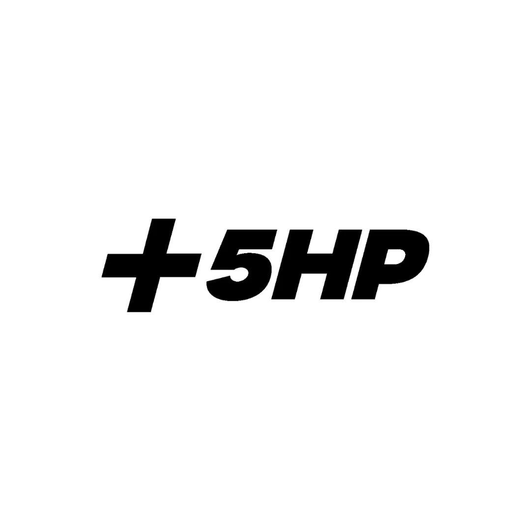 Sticker +5HP - 8x2,3CM
