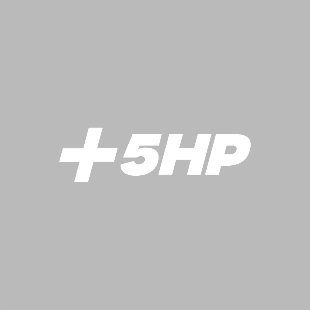 Sticker +5HP - 8x2,3CM - Image 2