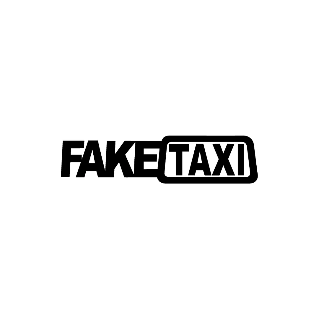Sticker FakeTaxi - 15x3,6CM - Image 2