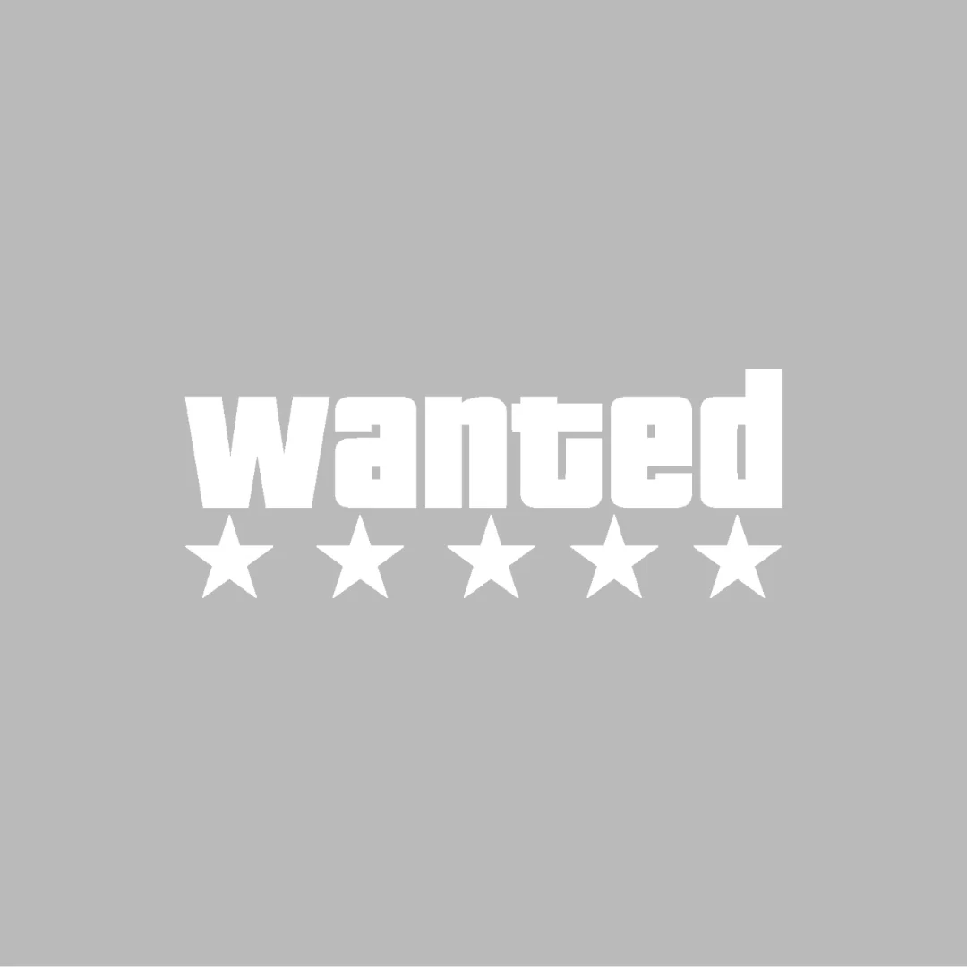 Sticker Wanted - 8x3CM - Image 2