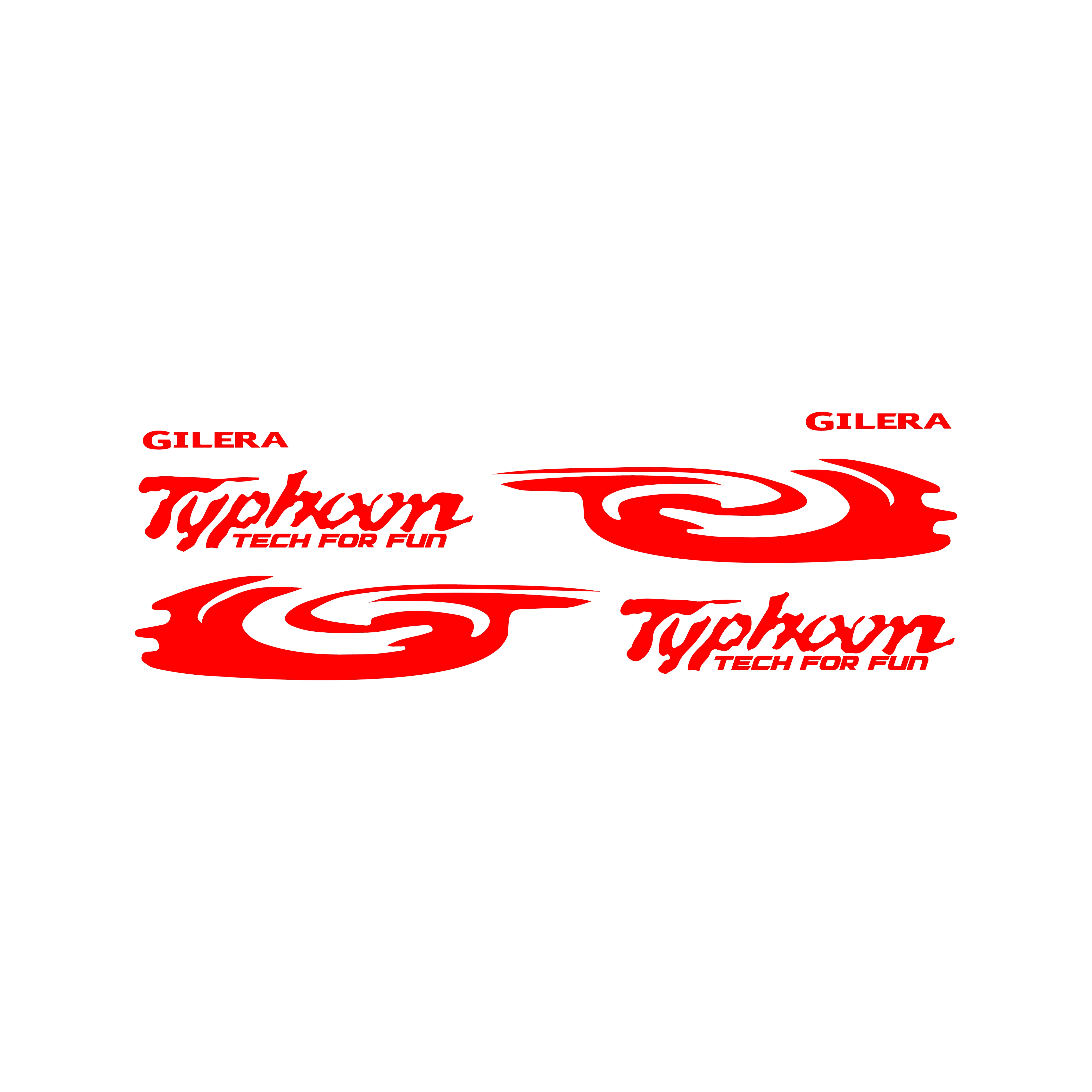 Stickerset Piaggio Typhoon - Image 3