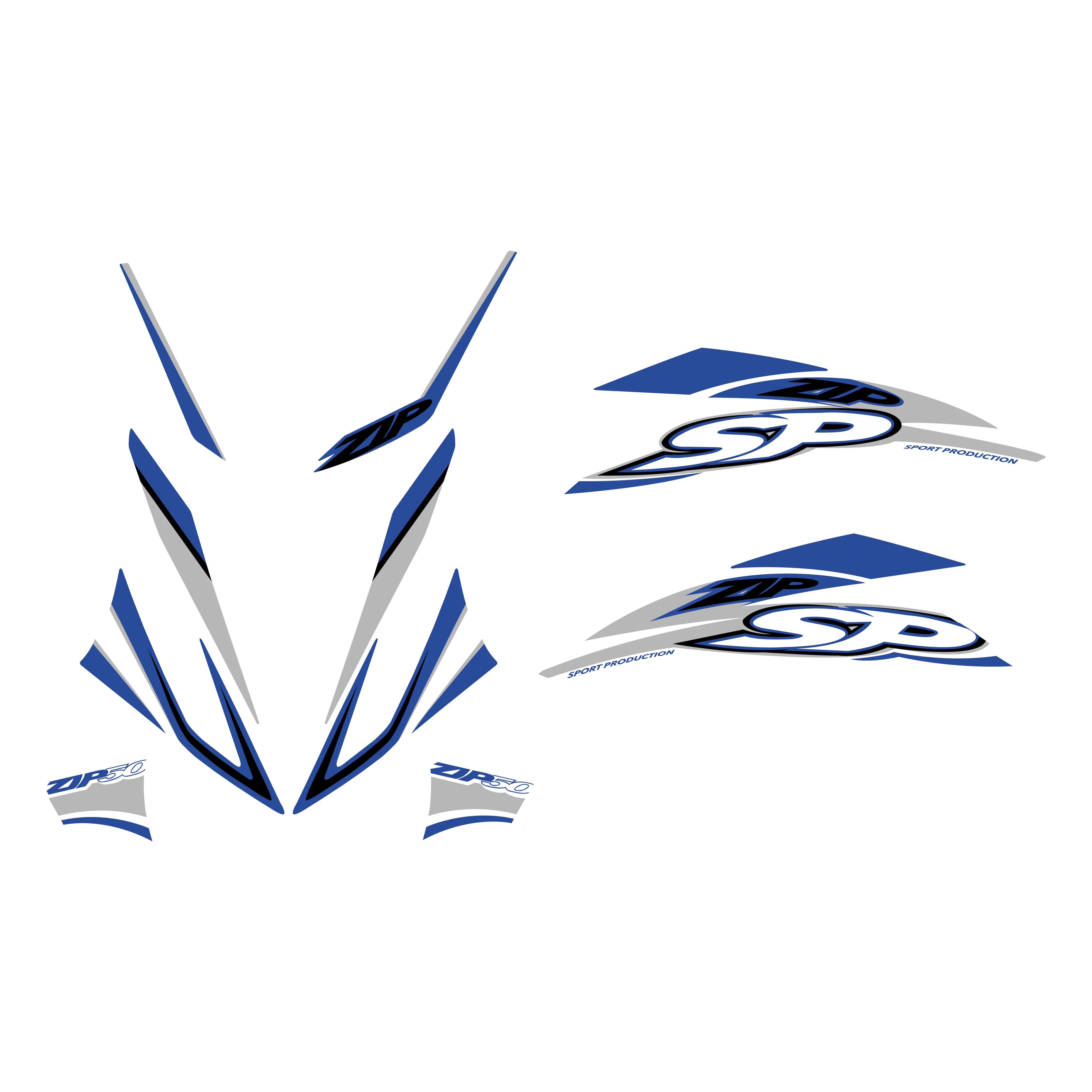 Stickerset Piaggio Zip SP H2O - Image 13