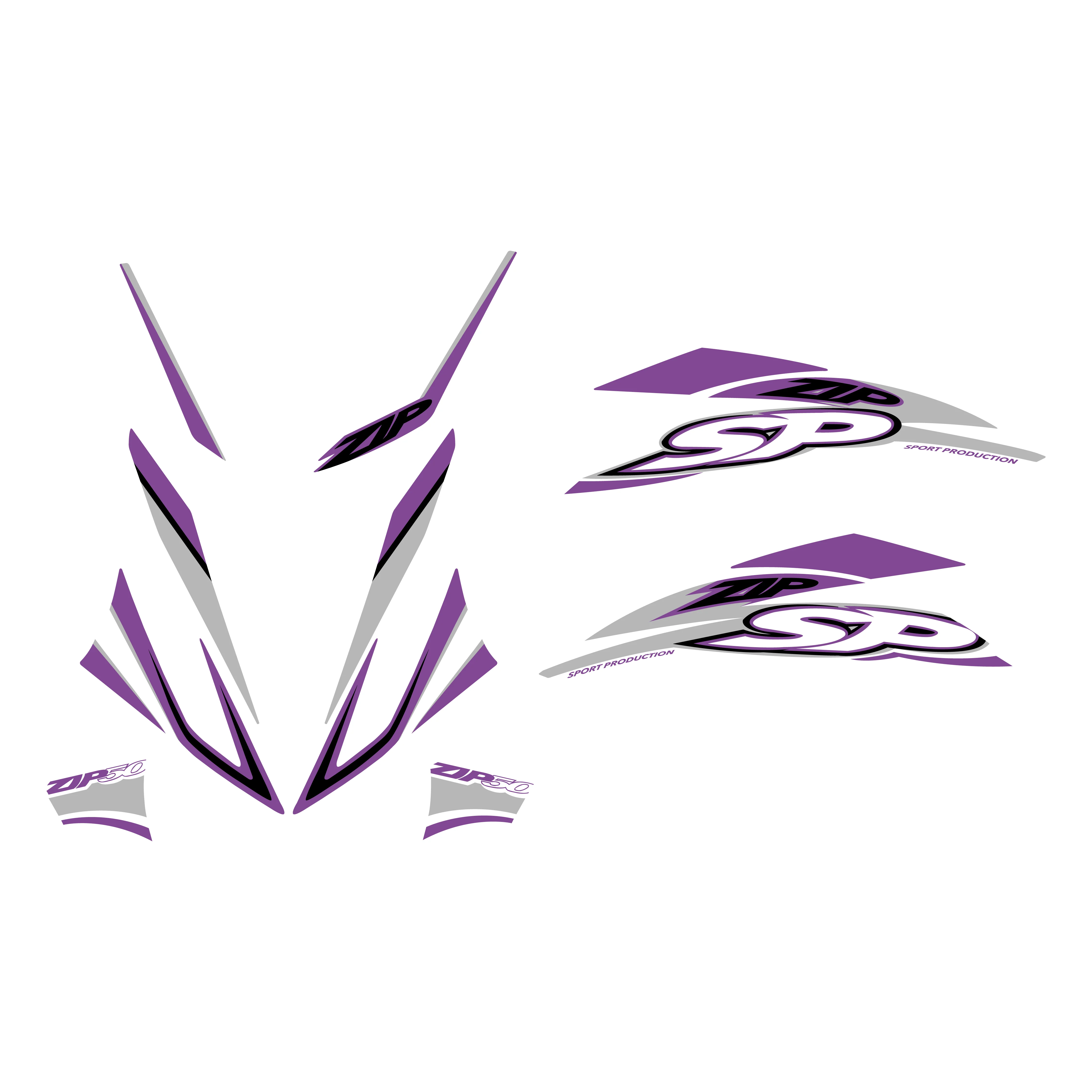 Stickerset Piaggio Zip SP H2O - Image 15